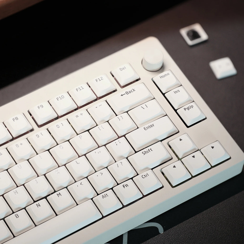 Chosfox 118 Keys Black White Universal SA Low Profile PBT Keycaps Mechanical Keyboard Custom Gaming Keyboards MX Switch Keycaps Qme