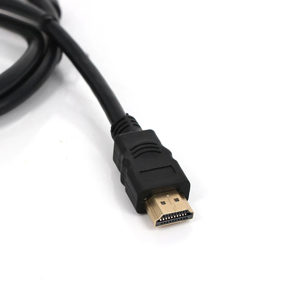 3pcs HDMI-compatible To 3 RCA Converter Cable AV To HDMI-compatible Adapter Cord Support 480P/720P/1080P Suitable For TV Box Qme