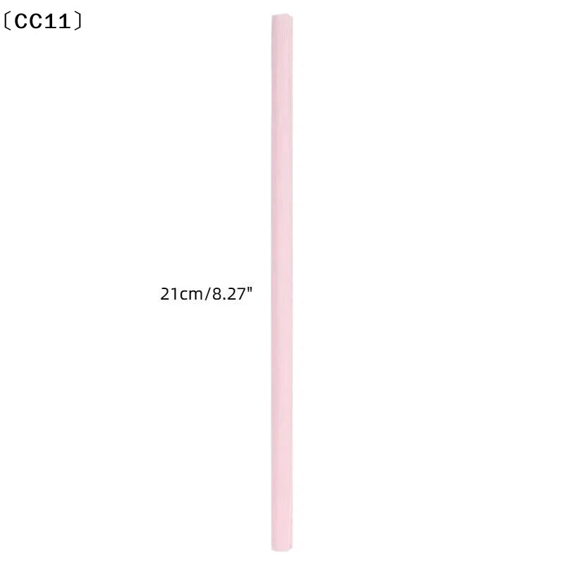 Silicone Reusable Straws Detachable Soft Drinking Openable Snap Straw Qme