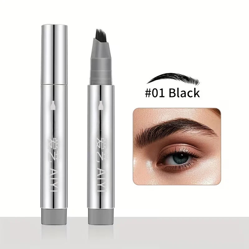 Precision Eyebrow Pen 2 Natural Shades Long-lasting Smudge-proof Qme B2-13-01