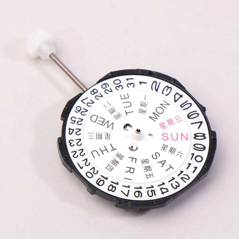 China Sunon Sl28 Sl28-6 Quartz Movement Replacement Three Hands Calendar Date A Cheap Alternative To 2115-20z Movement Qme SL28DD