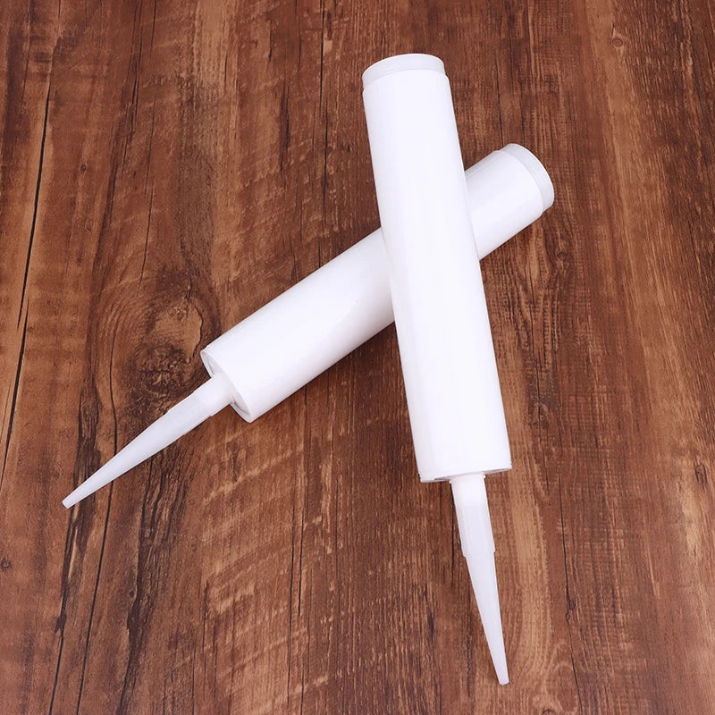 1/3Pcs Caulk Caps Caulking Sealant Tube Empty Tube Refillable Sealant Bottle Tool Home Reusable Squeeze Qme