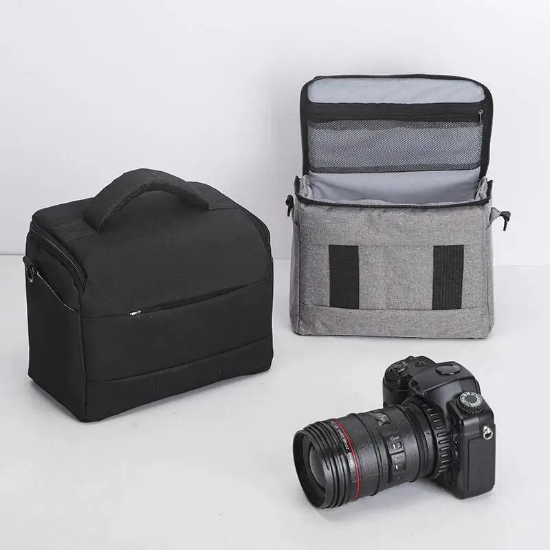 Lightweight Camera Bag Water Resistant Shockproof Padded Interior Qme