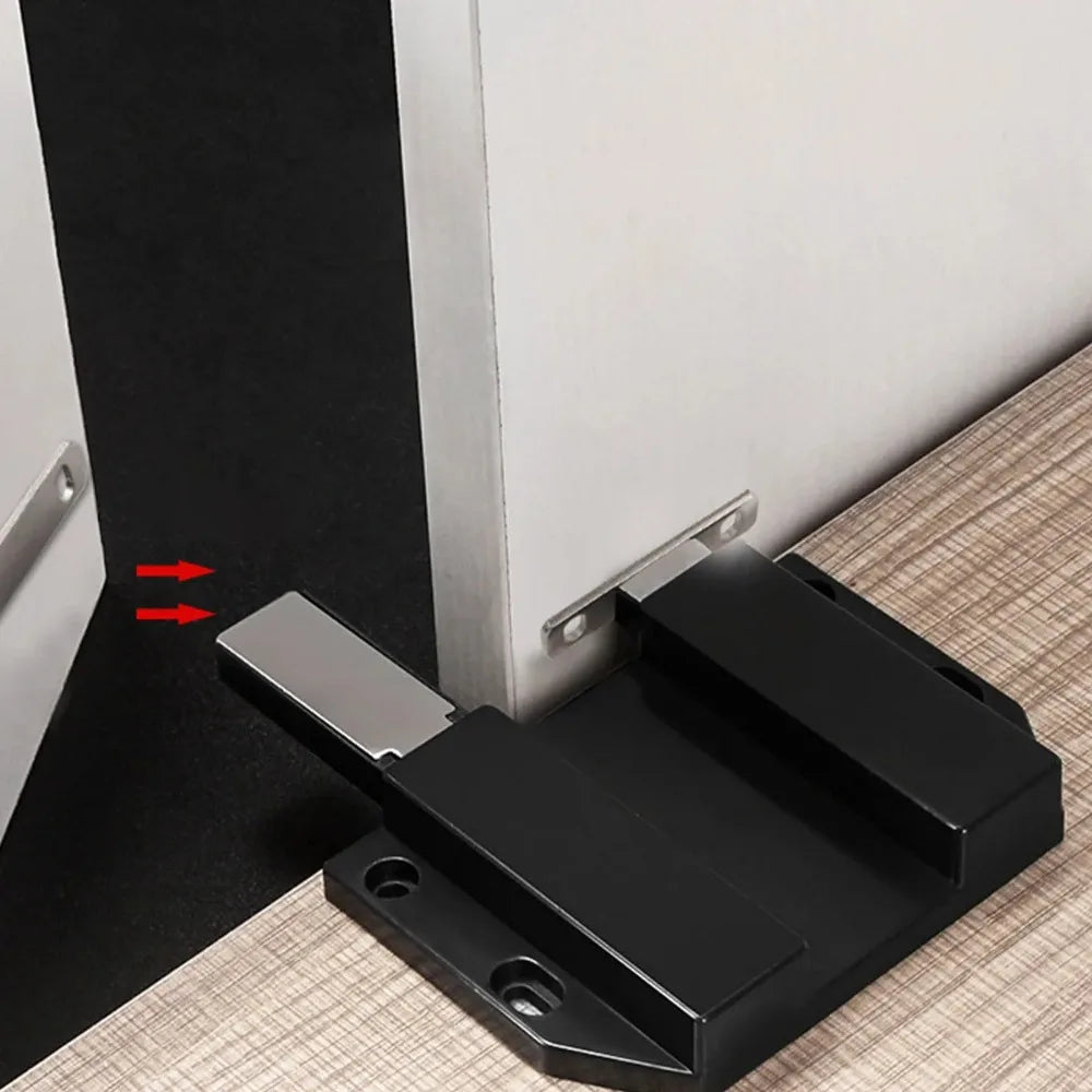 Magnetic Push To Open Latches Pressing Door Panel Drawer Clothes Cabinet Doors Bouncer Handle Free Strong Magnetic Door Closer Qme