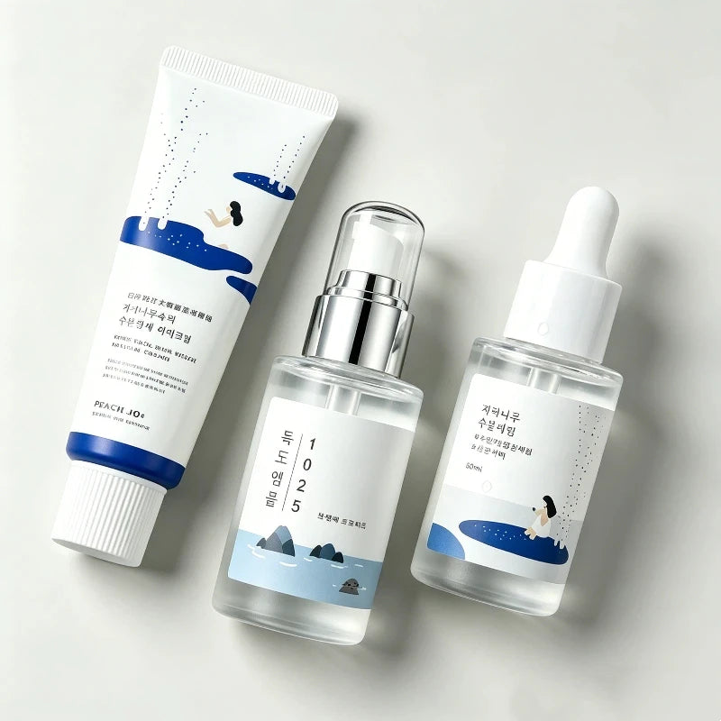 White Birch Extract Facial Essence Light Texture Toner Nourish Calm Qme