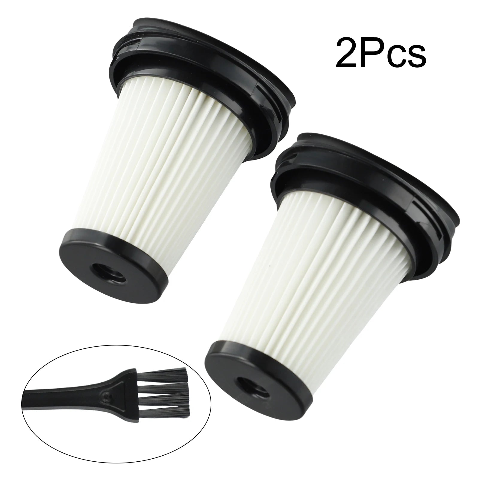 1/2 PCS Folding Filter For Grundig Cyclonic 21.6V For Invictus 1 For Domo 21.6V, Washable Filter Vacuum Cleaner Accessory Parts Qme