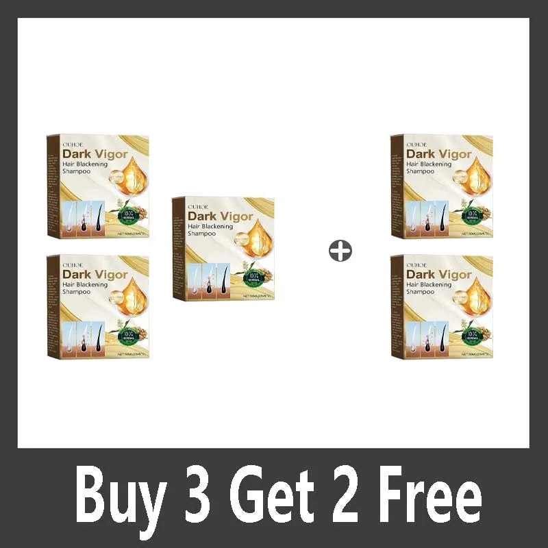 Plant Bubble Hair Dye Shampoo No Irritation Natural Hair Dye Gray White To Black Long Lasting Coloring Fashion Style Hair Care Qme Buy 3 Get 2 Free