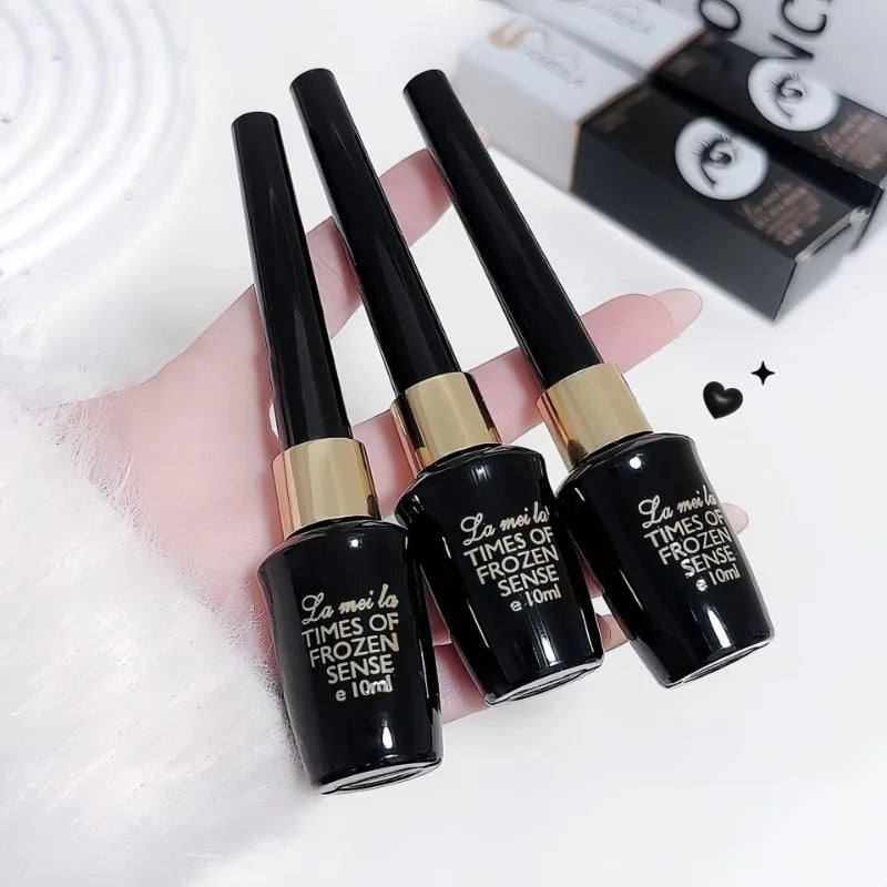 Long-lasting Black Gel Eyeliner Ultra-fine Hard-tipped Waterproof Liquid Eyeliner Pen Quick-Dry Durable Cosmetics Makeup Tool Qme