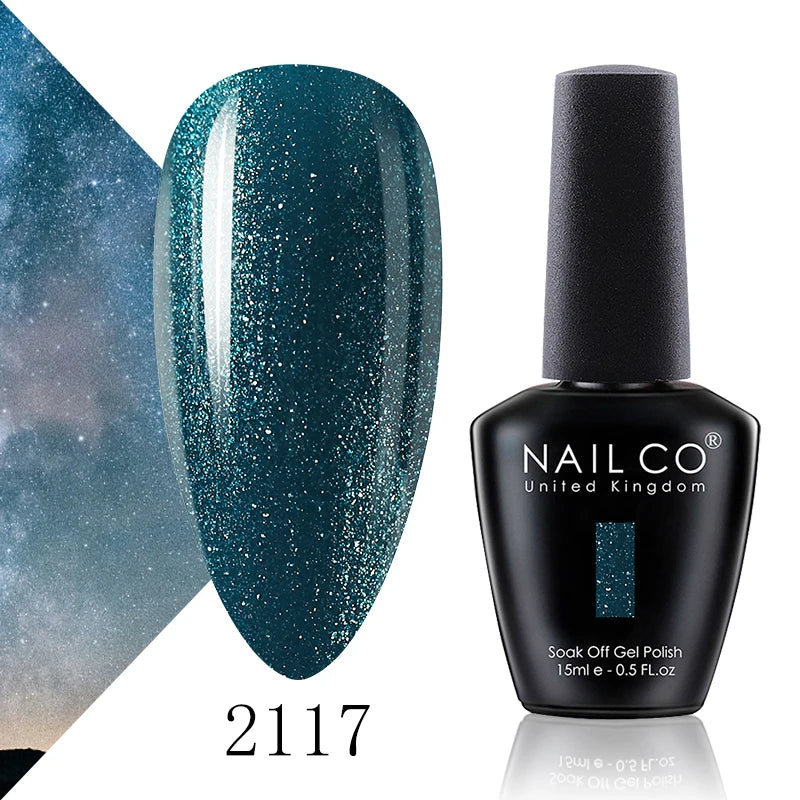 NAILCO 131 Colors Nail Gel Polish Off LED Semi Permanant Art Hybrid