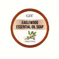 GZE Handmade Sandalwood Soap Handmade Essential Oil Soap Cleansing Bath Soap Hydrating And Moisturizing Agarwood Soap Qme EAGLEWOOD