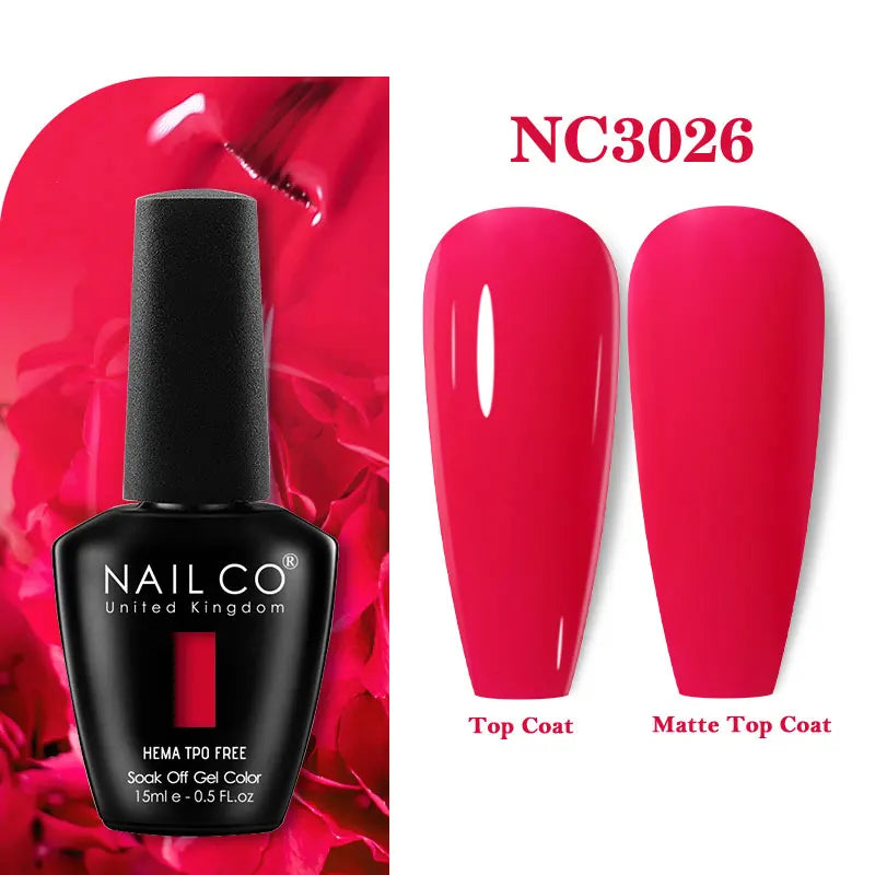 NAILCO Fresh Gel Nail Polish Nails Semi-permanent Varnish Hybrid