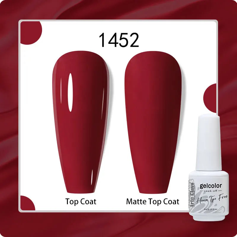 Arte Clavo HEMA TPO White Bottle 180 Colors Series Semi-permanent Gel