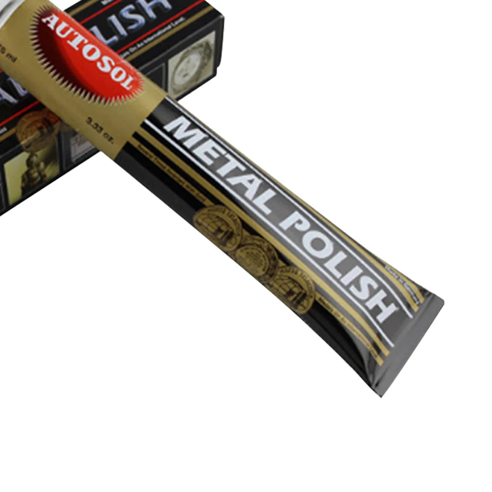 50/100g Metal Polishing Paste Multi-function Metal Polish Cream Brightening Cleaning Polishing Paste for Motorcycle Car Scratch Qme