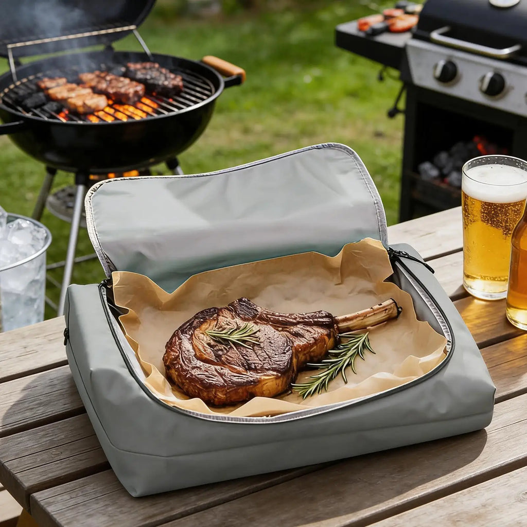 BBQ Blanket For Resting Meat Juice Locking Grilling Tool Meat Resting Bag For Brisket For Pork Brisket Restaurant Party Kitchen Qme