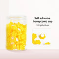 Box Self Adhesive Eyelash Extension Glue Cups Delay Cup Grafting Qme Yellow
