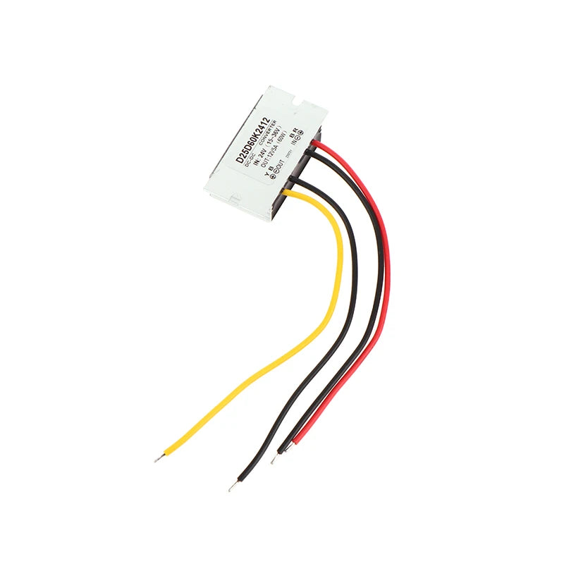 1Pc 24V To 12V 5A DC Step Down Converter Voltage Regulator Reducer Module Power Supply For Led Light Car Truck Boat. Qme