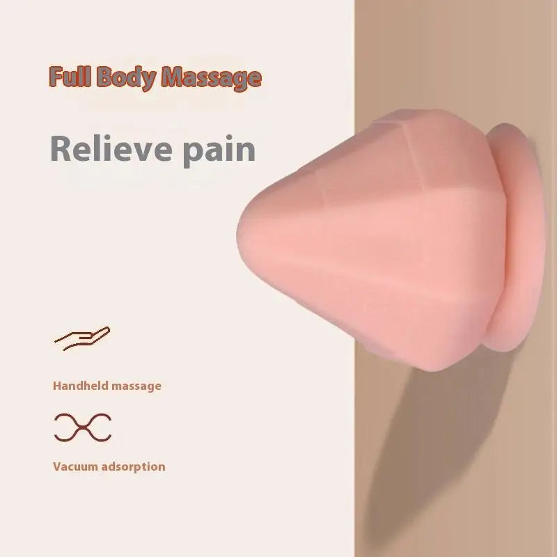 Wall-mounted Fascia Cone Suction Cups Multi-function Massager Back Qme