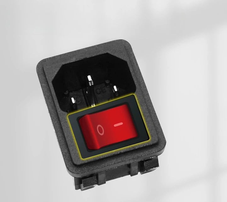 10pcs C14 product socket, cabinet/rice cooker/computer power adapter, cassette AC socket SS-120 Qme