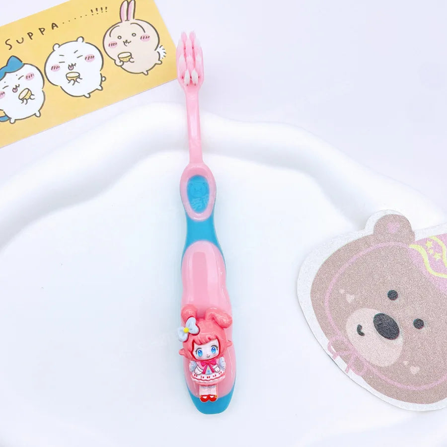 Hello Kitty Kuromi Soft-bristle Toothbrush Gentle Gums Teeth Thorough Qme 4