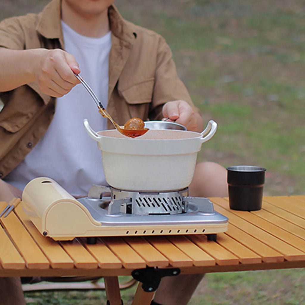 14CM Camping Stove Windscreen with Storage Bag Portable Cookware Wind Screen for Outdoors Cooking Stove Wind Guard Qme