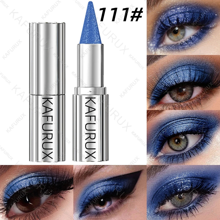 Metallic Waterproof Eyeshadow Sticks Glitter Green Liner Pen Qme 111