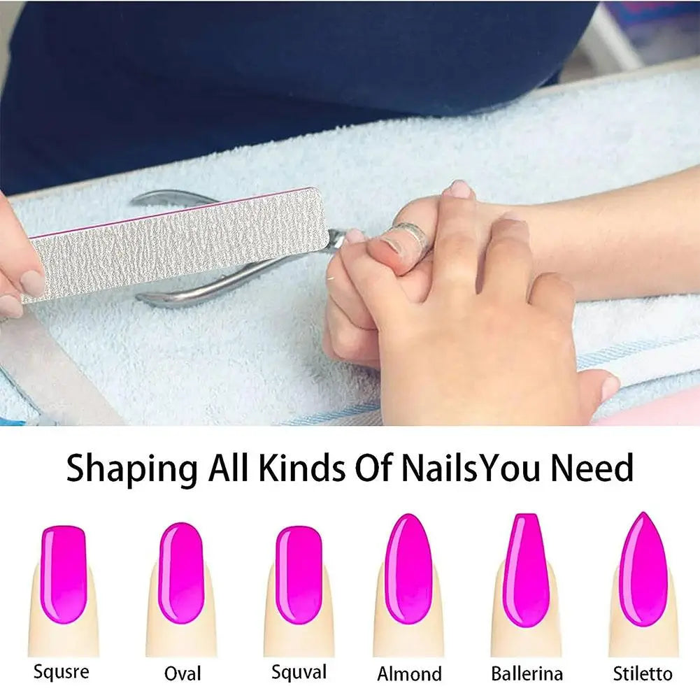 10pcs Nail Files Ultra-Thin Sanding Strip Nail File Polishing Nail Strip Tool 100/180 Rubbing Nail Trimming Strip Special S Y0H2 Qme
