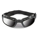 Foldable Vintage Motorcycle Glasses Polarized Outdoor Cycling Sunglasses Ski Goggles Windproof Dustproof UV Protection Glasses Qme Gray