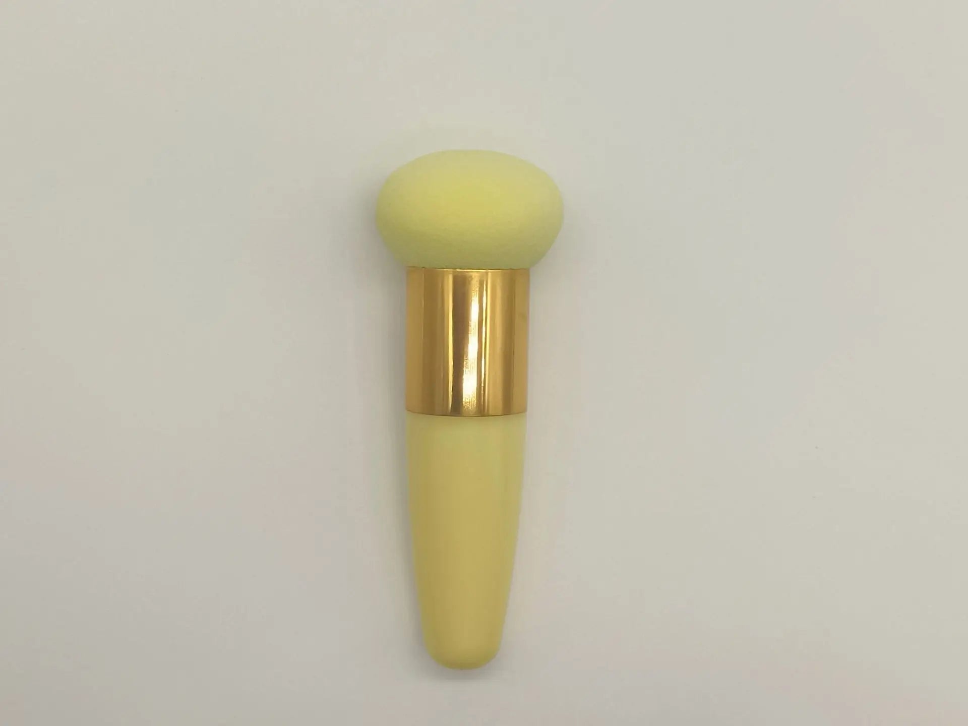 Mushroom Head Makeup Brushes Powder Puff Cosmetic Sponge Handle Women Qme Yellow China Mainland