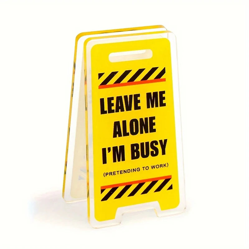 Humour Gifts Men Women Room Decorations I'm Busy Humorous Office Qme