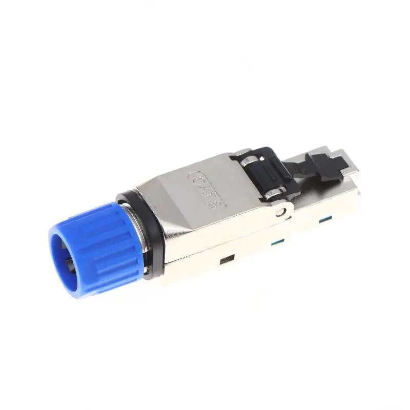 Network Cable Plug Toolless Shielded Connector Suitable 22 26AWG Qme CAT6
