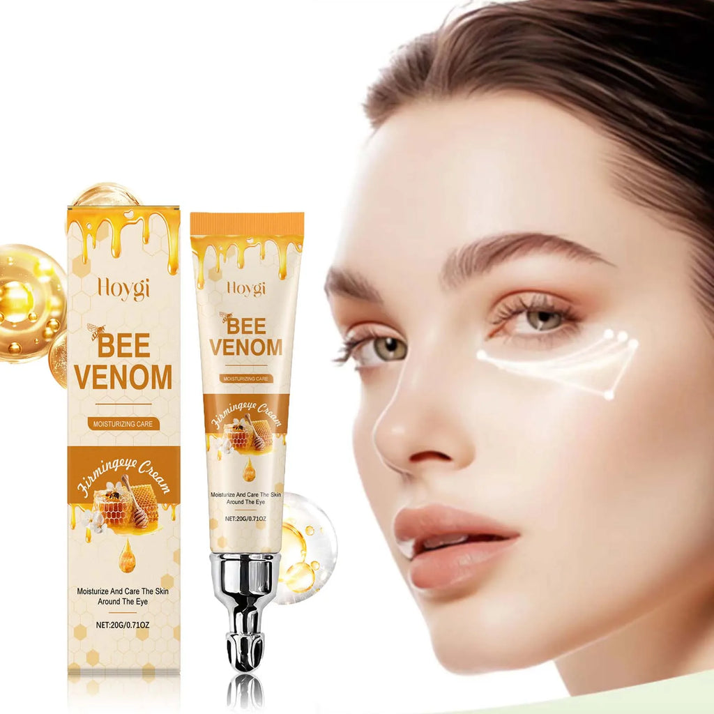 Bee Venom Eye Cream Anti-Aging Firming Moisturizing Eye Treatment Dark Circles Remove Eye Bags Under Eye Nourishing Care Qme