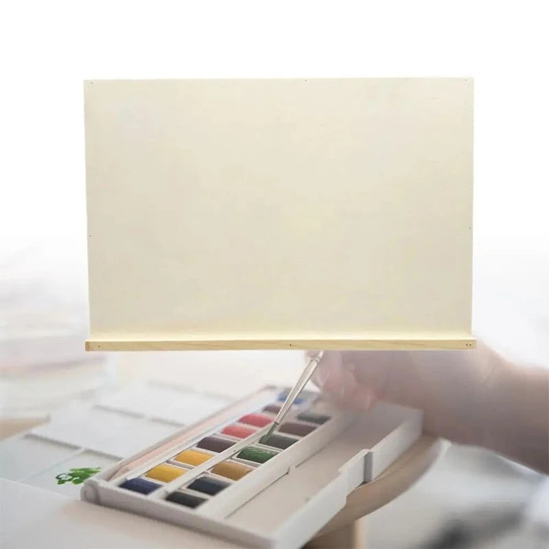 Lightweight Portable Wood Drawing Easel Foldable Tabletop Art Supply Qme