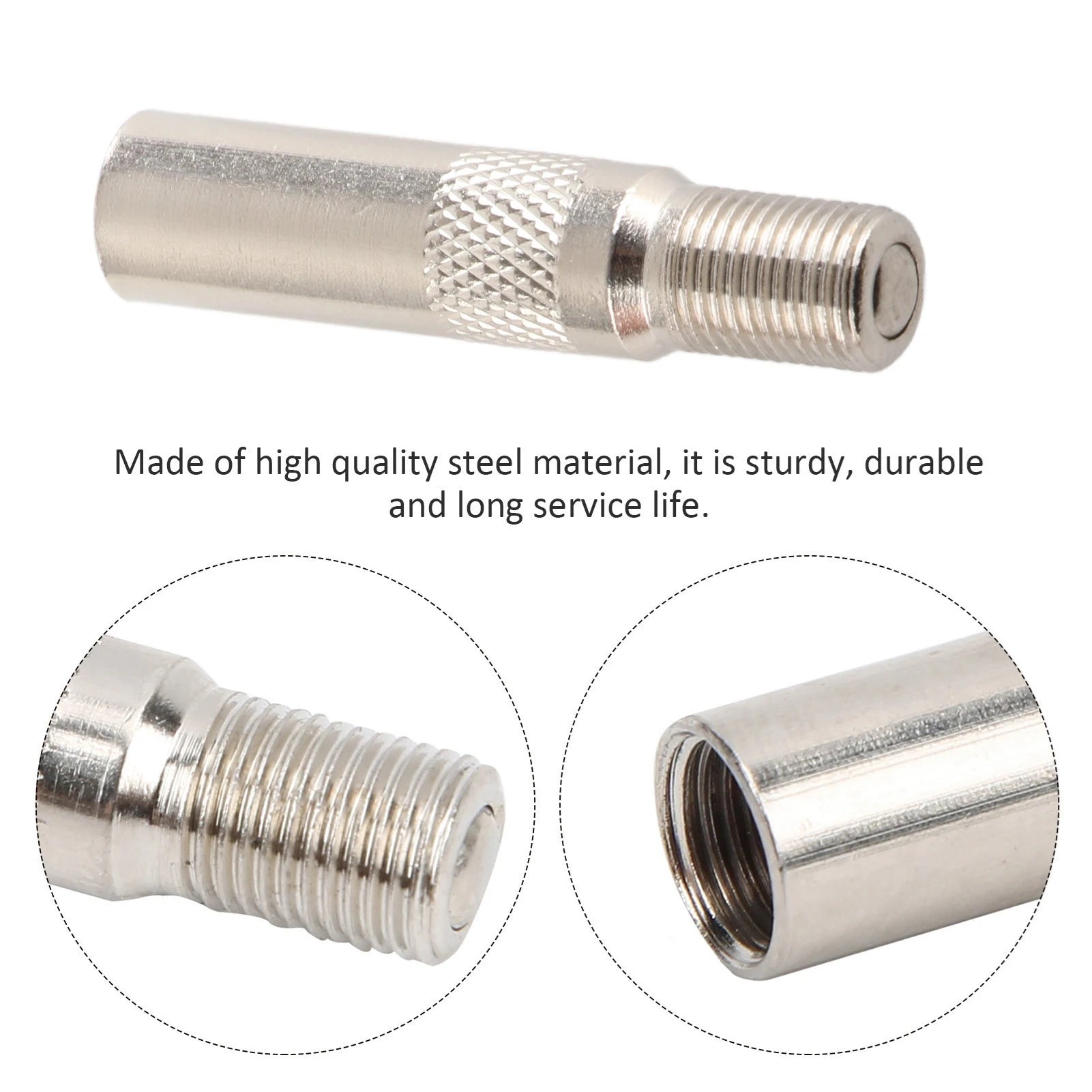 Extend Inflatable Valve for M365/Pro Scooter Front Wheel Motor Inflatable Air Nozzle Inflatable Air Nozzle for M365/Pro Qme