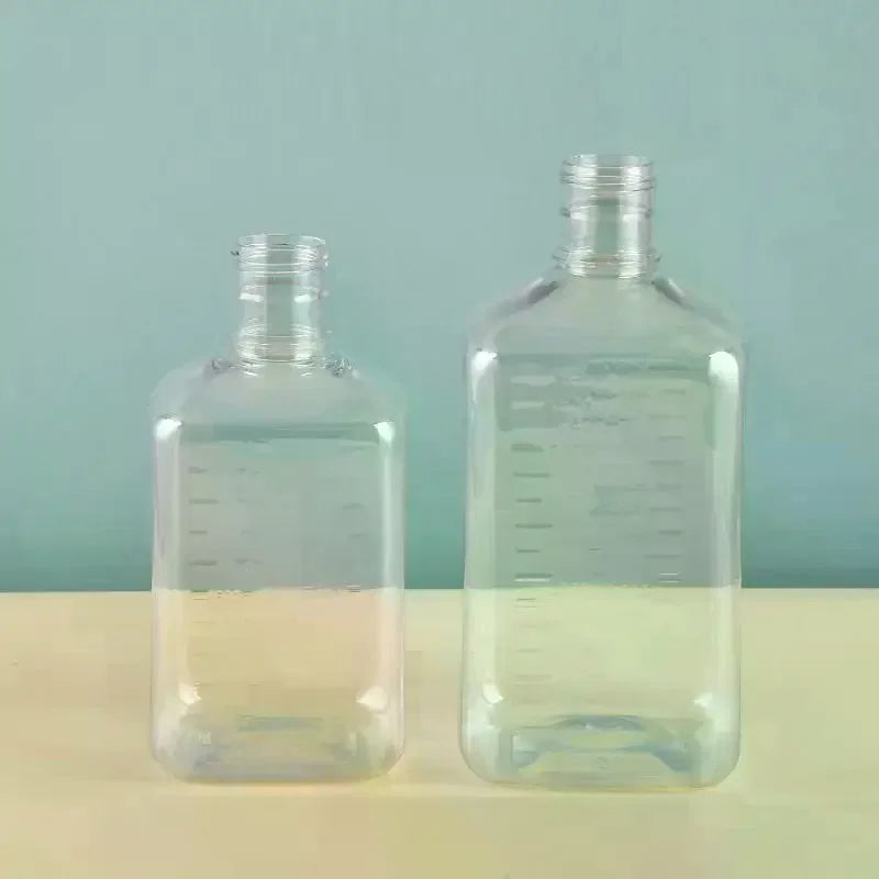 Syrup Dispenser For Coffee Bar Plastic Syrup Empty Bottles Dispenser Bottle With Lid Kitchen Container Multi-Function Qme