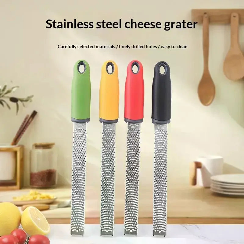Multipurpose Cheese Grater Citrus Zester Parmesan Lemon Ginger Garlic Qme