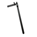 Manual Wire Bending Tool Carbon Steel Rebar Bender Heavy Duty Black Coated Construction Precision Bearing for Smooth Effortless Qme Black