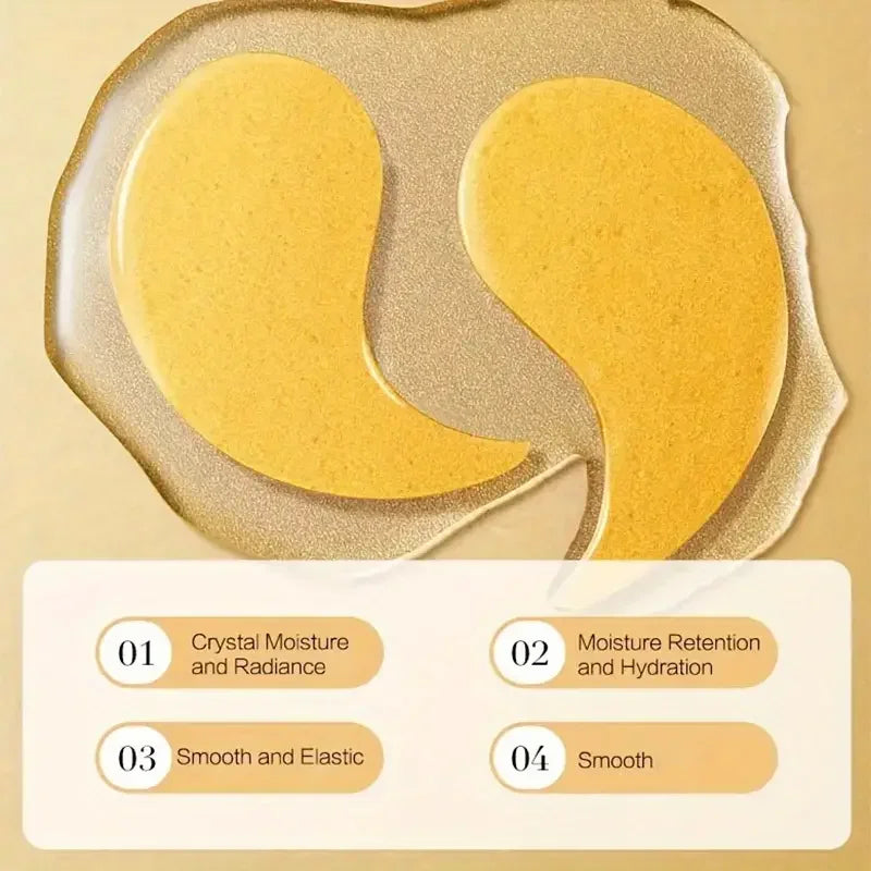 Turmeric vitamin C Eye Mask Anti Wrinkle Remove Dark Circle Eye Bags Puffiness Reduce Fine Line Firming Brightening Eye Patches Qme