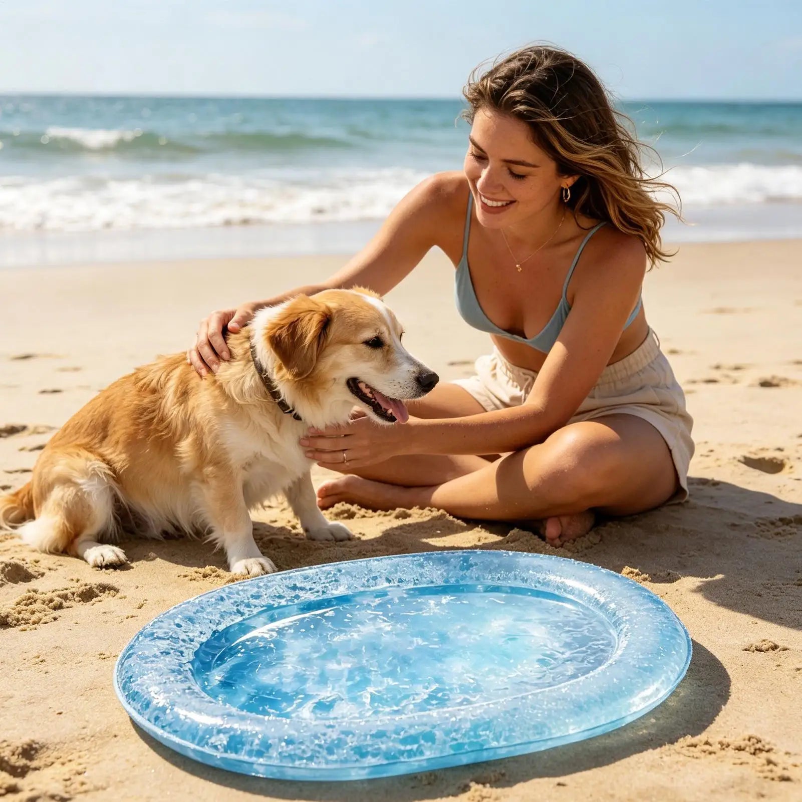 Cooling Pad For Dogs Foldable Puppy Cat Ice Bed Summer Cat Cooling Mat For Doggy Hot Weather Indoor Outdoor Travel Crate Patio Qme