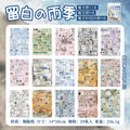 Memories Theme Die-Cut Sticker Book 29 Sheets for Scrapbooking Journal DIY,Planner Collage Diary Decoration Supplies Qme 2