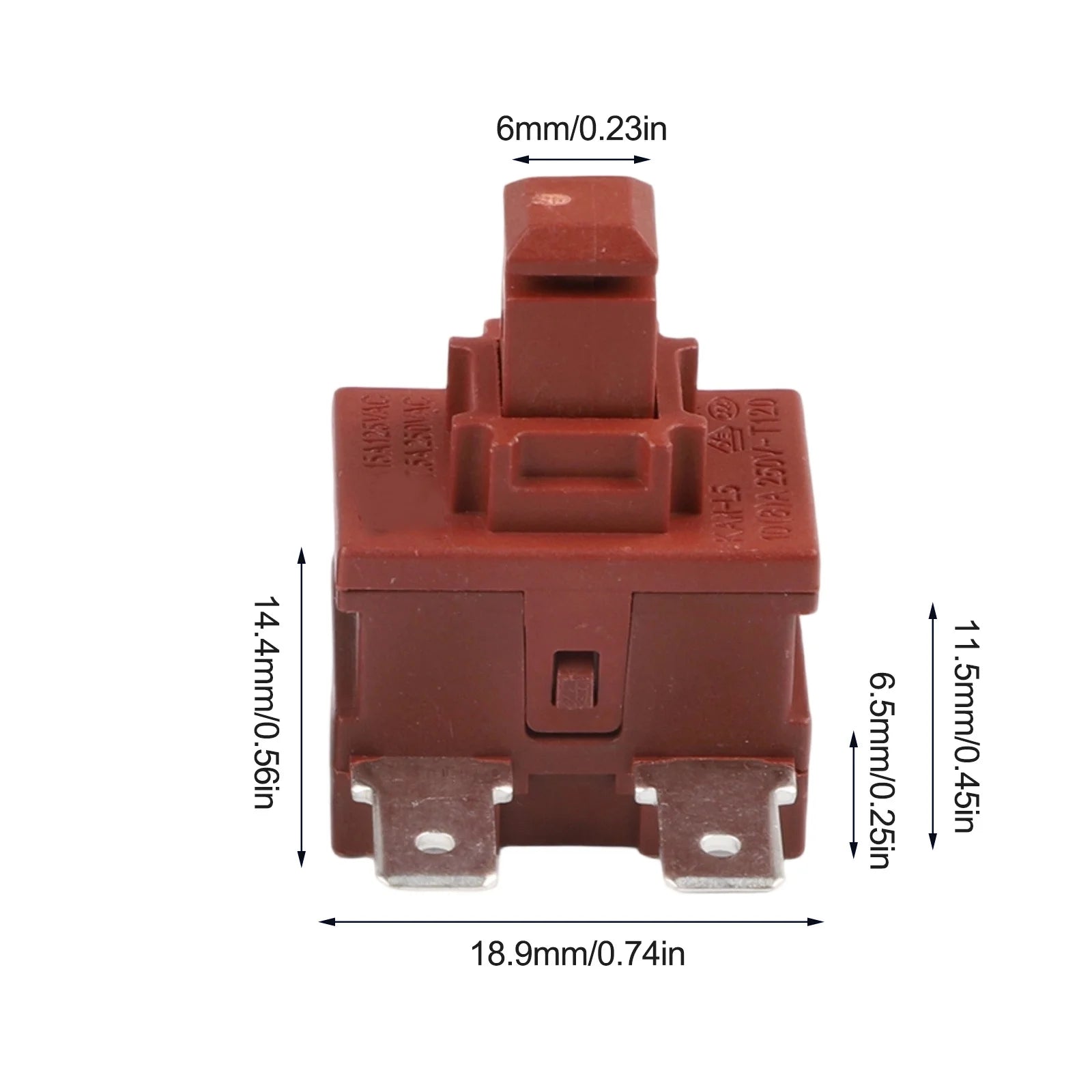 2 Piece On Off Power Button Switch Compatible With For Miele C1 C2 C3 Series Vacuum Cleaner Accessories Replacement Parts Qme