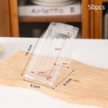Disposable Triangular Sandwich Box Transparent Plastic Takeaway Qme A