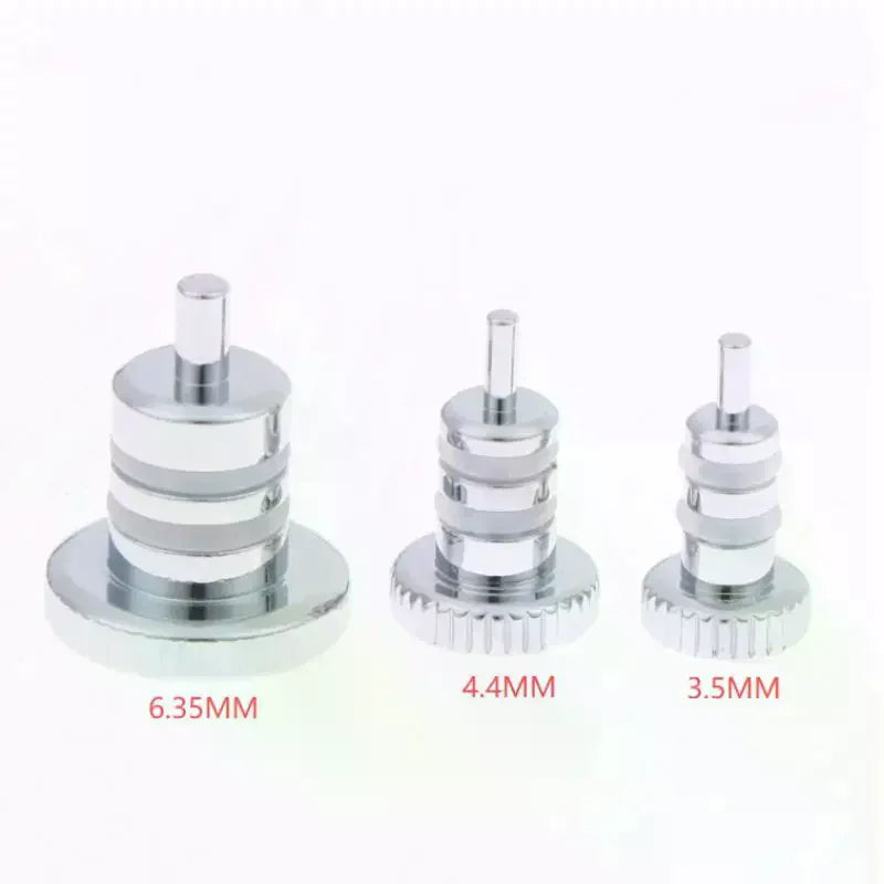 Stainless Steel Audio Dust Plugs Port Protectors Jacks Fits Hifi Qme