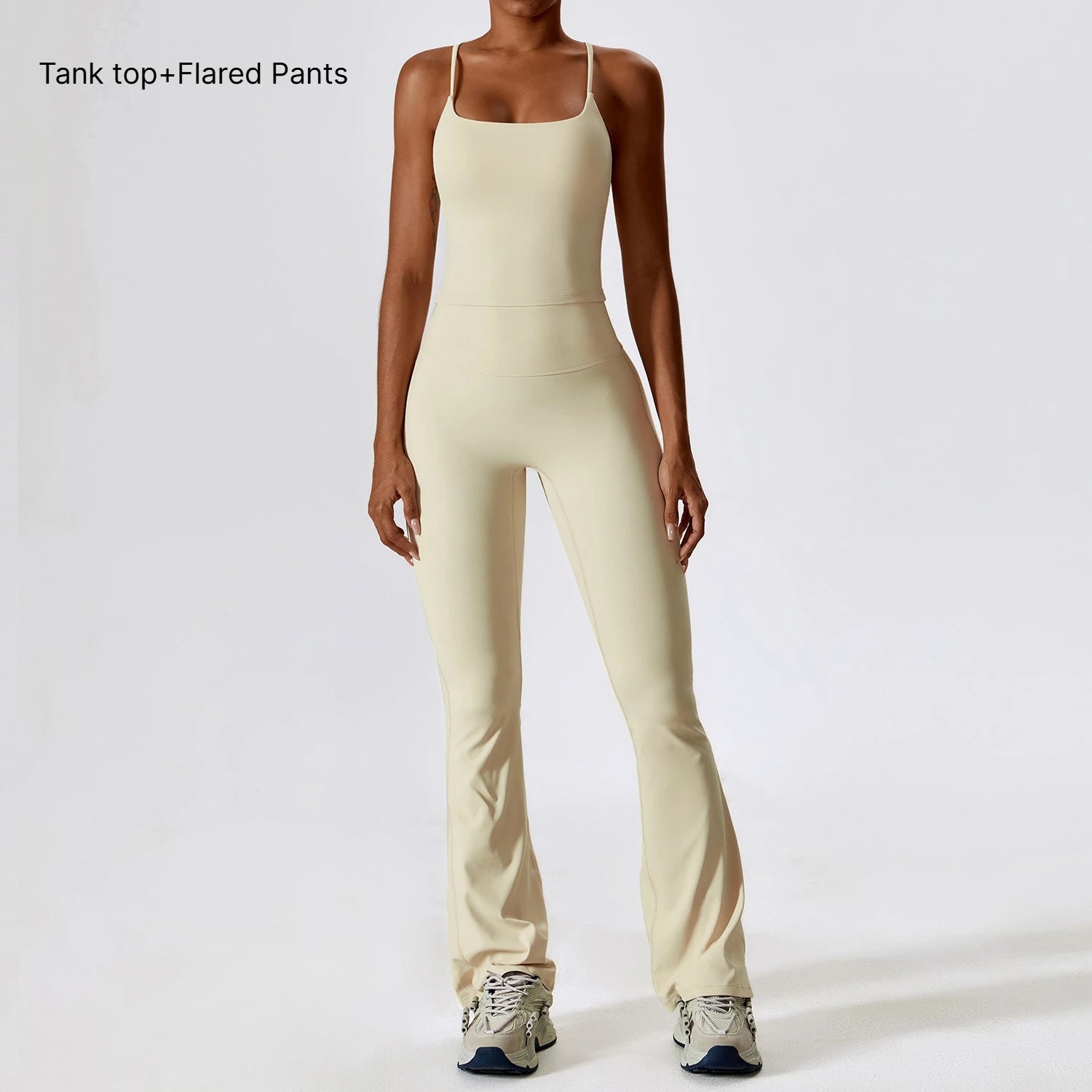 B 2PCS Yoga Suit Sports Set Women Quick-Dry Gym Set Women Tracksuit Running Workout Long Sleeve Sports Shirt Yoga Clothing Qme