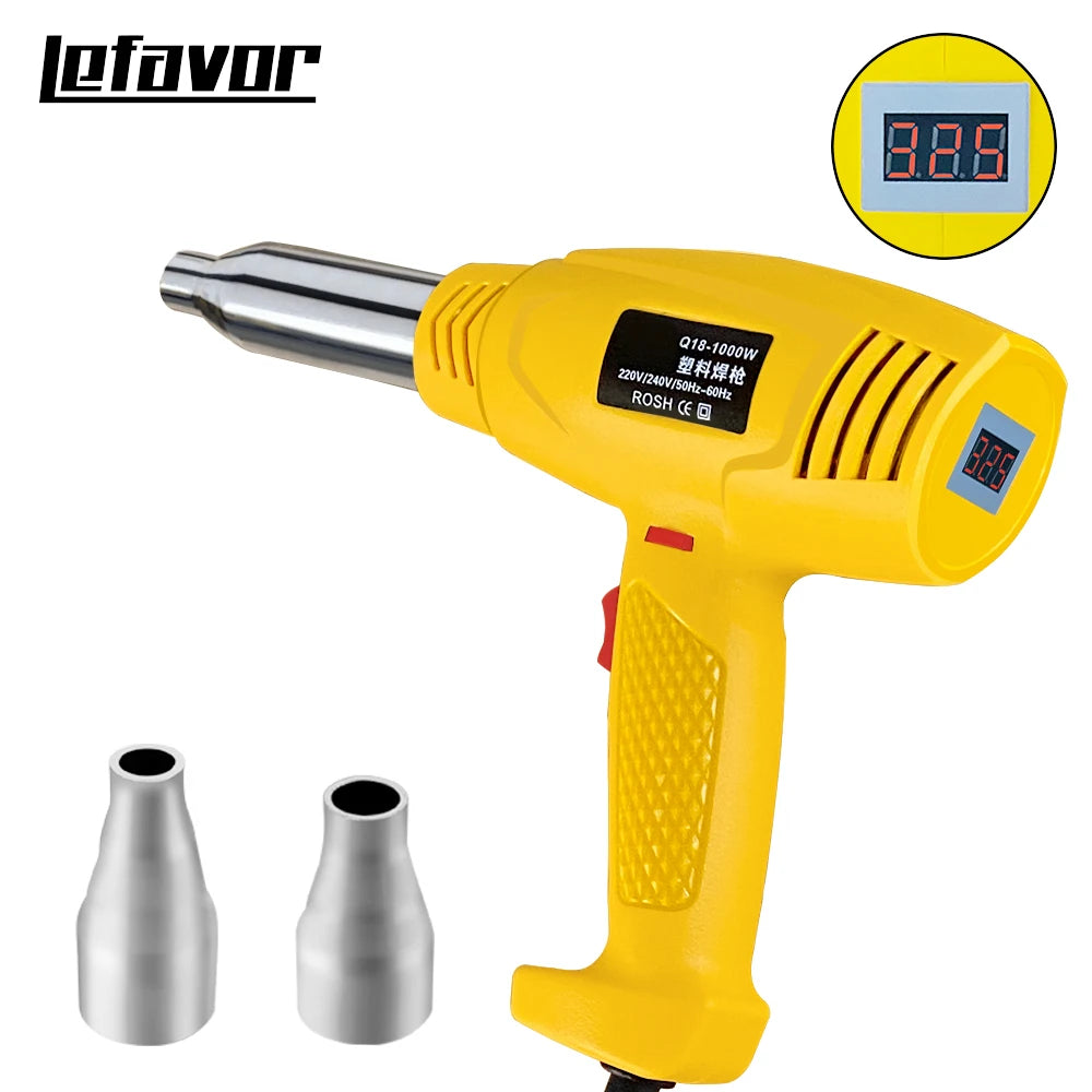 750 1000W Plastic Repair Air Gun Heat Adjustable Temperature Welding Qme Q18 SET1 220-240V EU plug