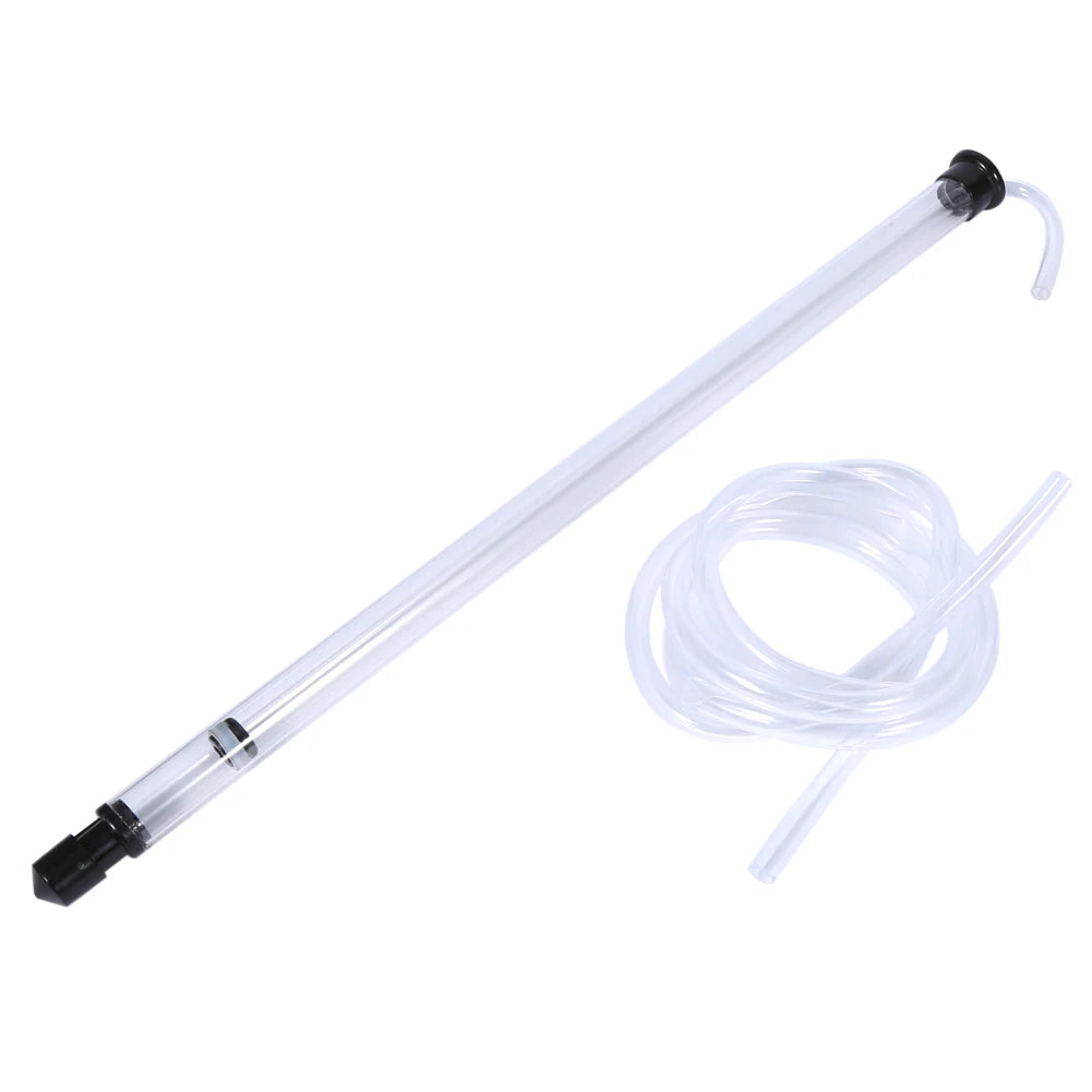 Auto Siphon Auto Siphon Mini Plastic Siphon Auto Siphon Racking Cane for Beer Wine Bucket Carboy Bottle with Tubing Plastic Qme Transparent