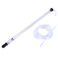 Auto Siphon Auto Siphon Mini Plastic Siphon Auto Siphon Racking Cane for Beer Wine Bucket Carboy Bottle with Tubing Plastic Qme Transparent