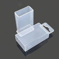 1PC Tool Box Parts Storage Box Drill Bit Box Rectangular Telescopic Box Accessories For Access To Your Drill Bits And Tools Qme 90X26X14MM