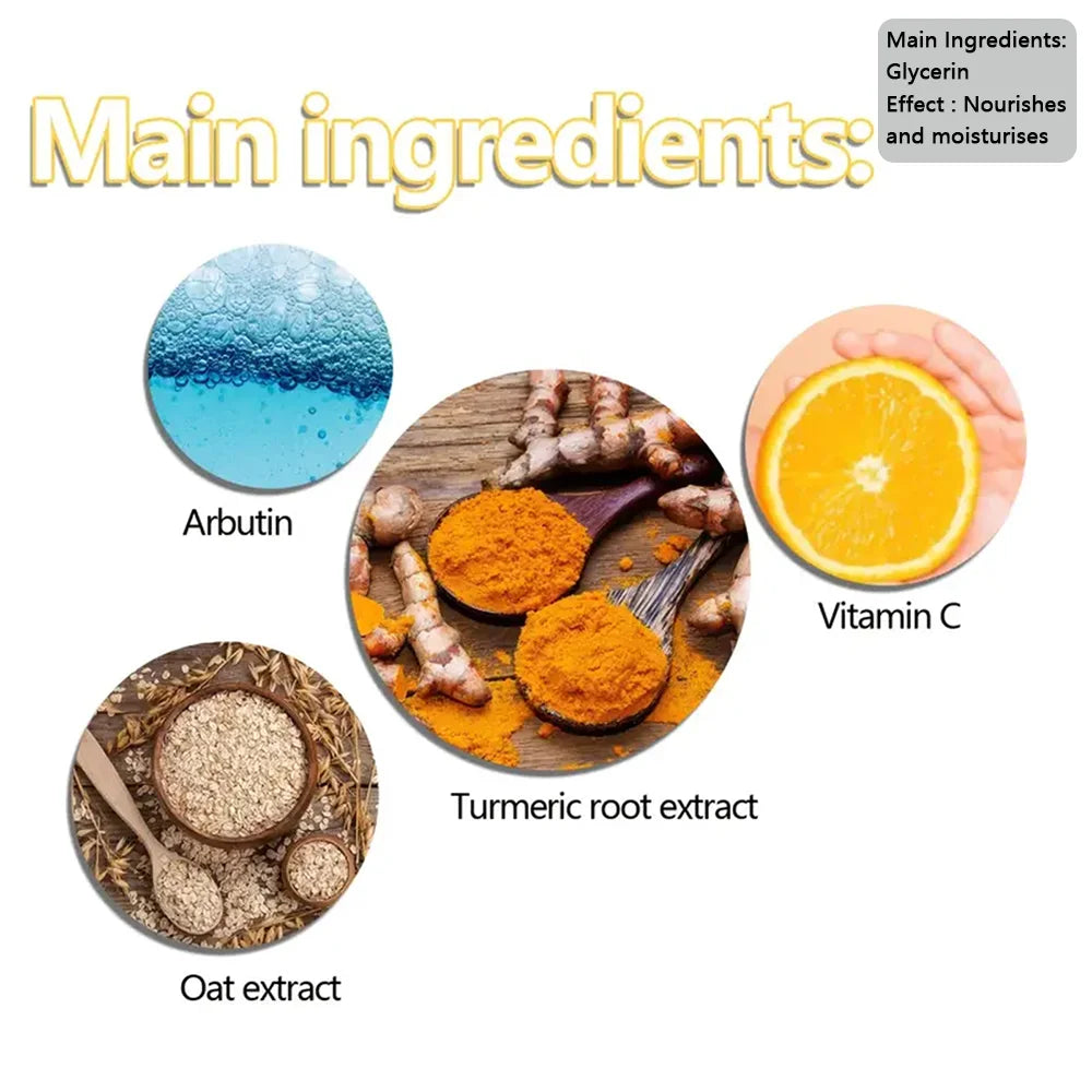 Ginger soap for cleansing, anti-acne, whitening and brightening the face, removing acne and fading dark spots, turmeric soap Qme