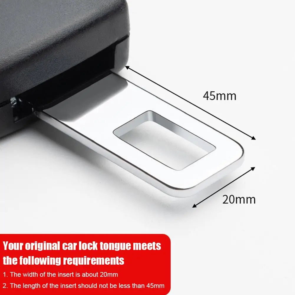 Car Seat Belt Extender Safety Seatbelt Extender Seat Belt Padding Extension Buckle Plug Buckle Seatbelt Clip Car Accessory Qme