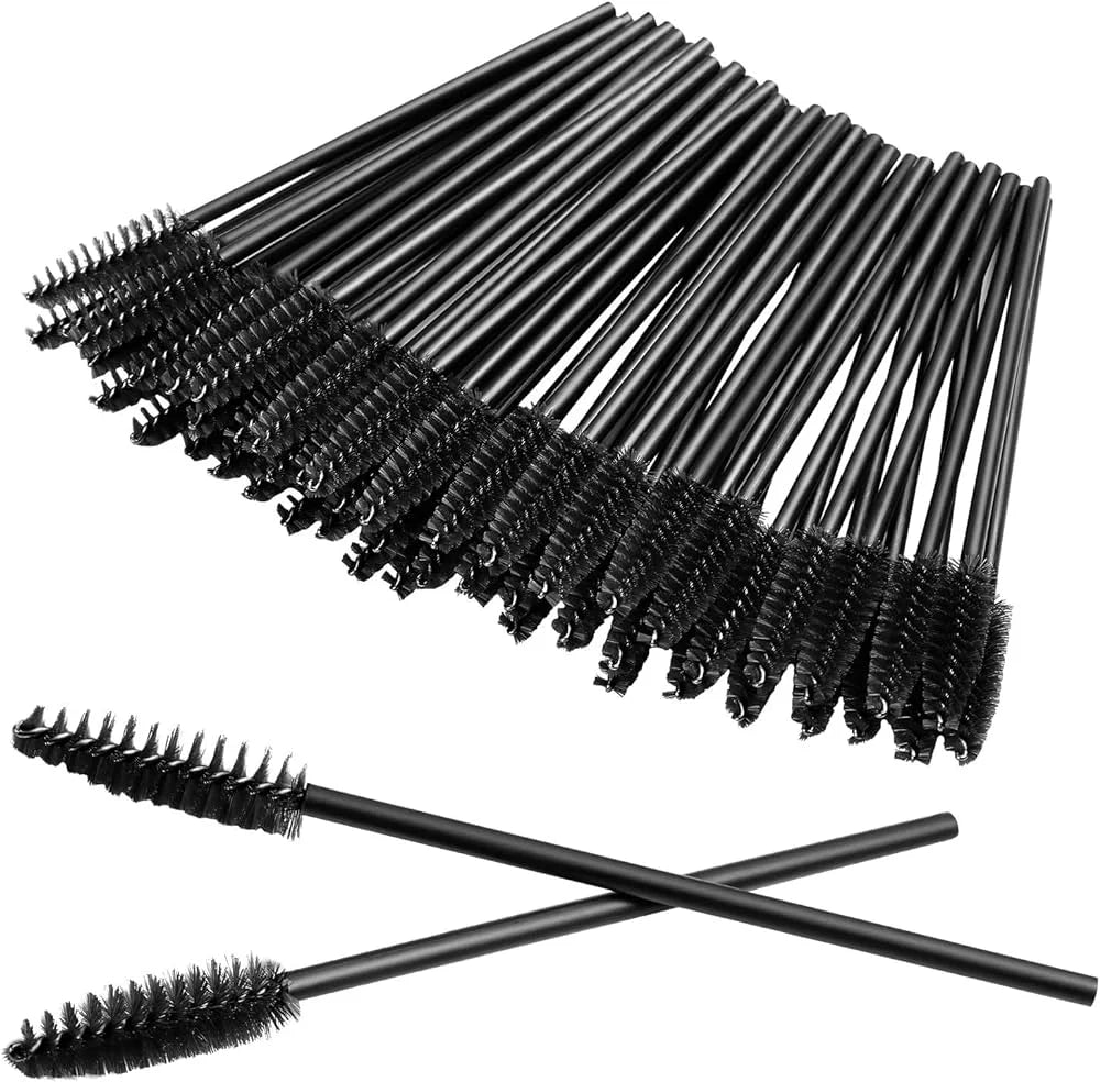 Disposable Lip Lint Applicators Lipstick Testers Wands Makeup Brushes Qme black